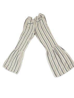 Black and White Stripe Bell Bottoms